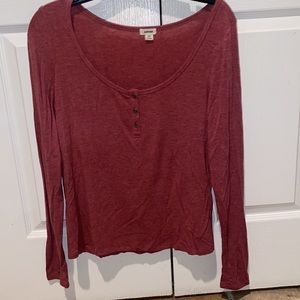 Red Garage Long Sleeve Top